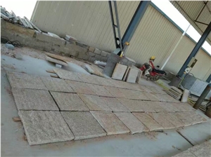 G682 Granite Stone for Pavers, Cheap Paving Stone, G682 Yellow Granite Floor Covering
