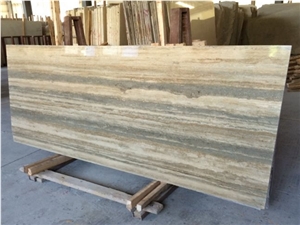 Italy Siver Grey Travertine, Silver Travertine,Travertino Toscana Silver,Siena Argentato, Italy Polished Silver Travertine Slabs for Wall & Floor Cover