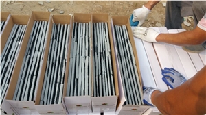On Sale White Marble Cultured Stone, Wall Cladding, Stacked Stone Veneer Clearance, Manufactured Stone Veneer