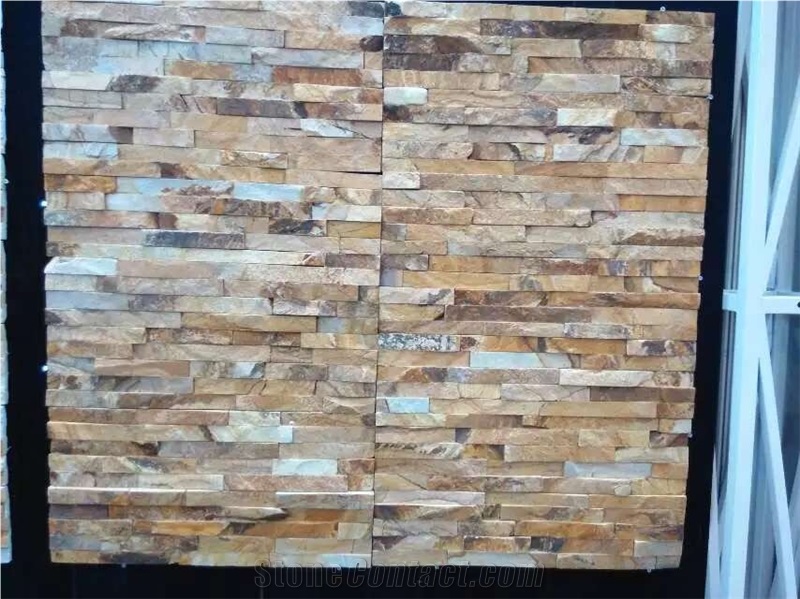 Rusty Brown Slate Cultured Stone