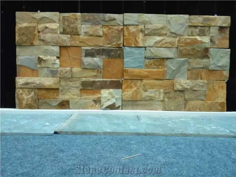 Rusty Brown Slate Cultured Stone