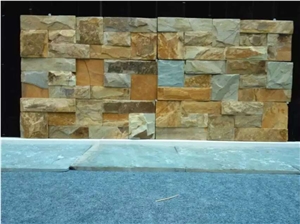 Rusty Brown Slate Cultured Stone