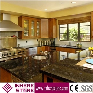 Blue Pearl Kitchen Top, Countertop, Blue Pearl Blue Granite island Top, Blue Pearl Granite Kitchen Countertops