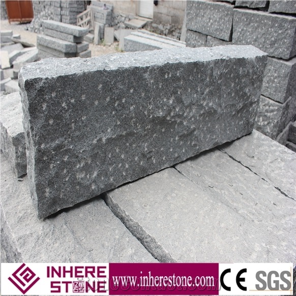 China Impala Granite Curbstone, G654 Grainte, Kerb Stone, Sesame Black Granite, Padang Dark Stone