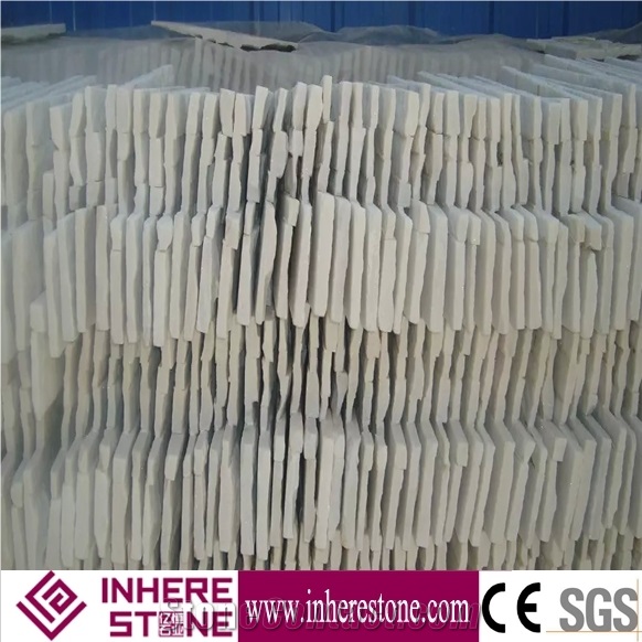 China White Quartzite Cultured Stone for Wall Cladding