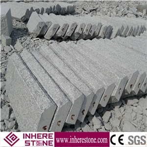 Chinese Gray Granite G602 Granite Curbstone, China Grey Sardo Kerbs, New Bianco Sardo Side Stone, Road Stone