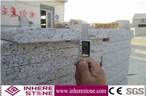 G383 ,Lilly White,Zhenzhu Bai,Pearl Flower White,Chinese White Pearl Granite Grey Granite Steps,Deck Stair