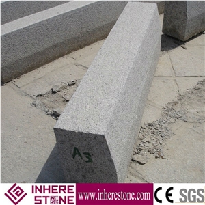 G383,Lilly White,Zhenzhu Bai,Pearl Flower White,Chinese White Pearl Granite Natural Stone Cubes & Grey Kerbstone
