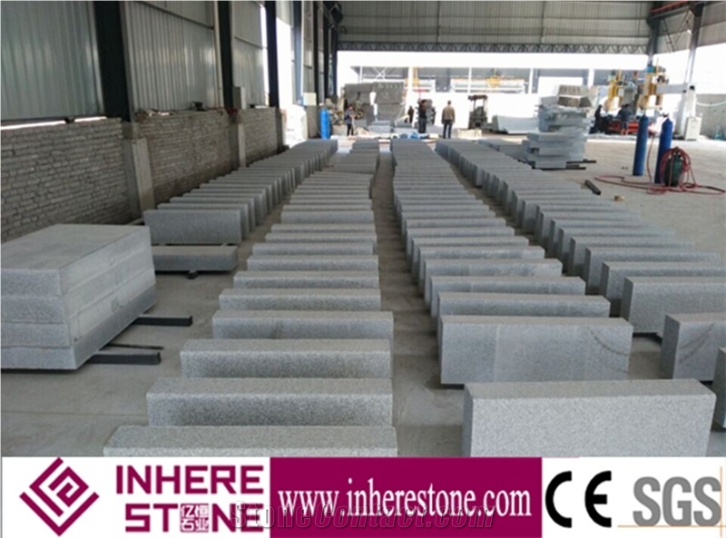 G603 Granite Kerbstone/Padang Light/Sesame White/China Grey Granite Curbs/China Bianco Sardo White Kerb Stone