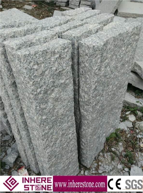 G603 Granite Kerbstone/Padang Light/Sesame White/China Grey Granite Curbs/China Bianco Sardo White Kerb Stone