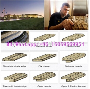 G603 Granite Kerbstone/Padang Light/Sesame White/China Grey Granite Curbs/China Bianco Sardo White Kerb Stone