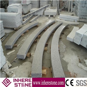 G603 Granite Palisade Fence,G603 Kerbstone,,Light Grey,Monte Bianco,Mountain Grey,White Of Bacuo Jinjiang,Padang Crystal Kerb Stone