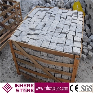 G623 Silvery Grey Granite Paving Stone, G623 Granite Natural Split Cube Stone & Pavers