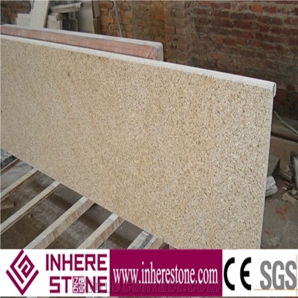 G682 Granite Steps & Stairs,Golden Peach,Golden Sand,Golden Yellow,Giallo Rusty Granite