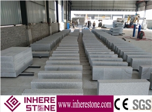 Light Grey,Monte Bianco,Mountain Grey,White Of Bacuo Jinjiang,Padang Crystal Grey Granite G603 Kerbstone