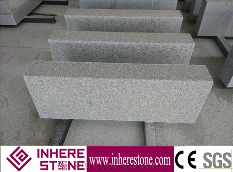 Light Grey,Monte Bianco,Mountain Grey,White Of Bacuo Jinjiang,Padang Crystal Grey Granite G603 Kerbstone