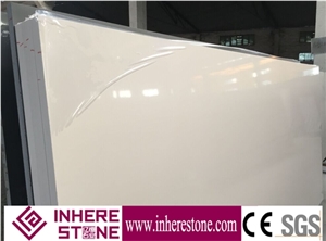 Pure White Quartz Stone Slab/Quartz Stone Slab/Engineered Stone Slab/Artificial Stone/Solid Surface Top/Silestone