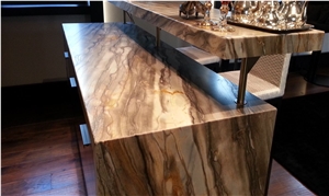 Sequoia Brown Quartzite Custom Furniture