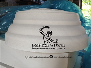 Column Bases in Sivec Marble