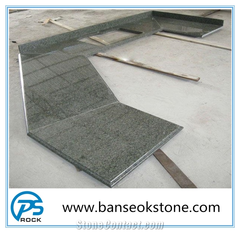 Polished Chengde Green Granite Countertops for Kitchen