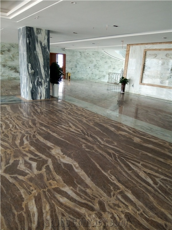 Red-Butterfly Marble Tile & Slab China Red Marble Quarry Owner
