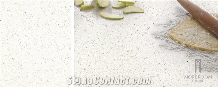 Artificial Sparkle Quartz Mirrror Engineered Stone Slab