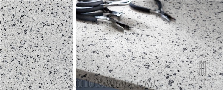 Artificial Sparkle Quartz Mirrror Engineered Stone Slab