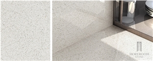 Artificial Sparkle Quartz Mirrror Engineered Stone Slab