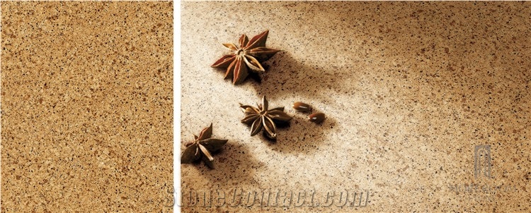 Artificial Sparkle Quartz Mirrror Engineered Stone Slab