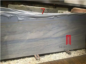 Brazil Azul Macaubas Blue Quartzite Slab