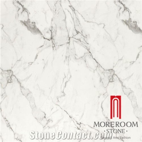 Chinese Hot Sales Calacatta Gold Marble Porcelain Tile Flooring Design