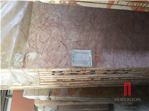 Crema Giallo Rosa Valencia Slabs Price
