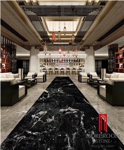 Foshan Black Rose Ceramic Tile Look Like Marble Discontinued Porcelain Tile