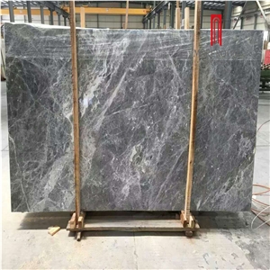 High Polished Chinese Grey Silver Ermine Marble Tile, Grey Marble Made in China, Silver Ermine Marble Slab