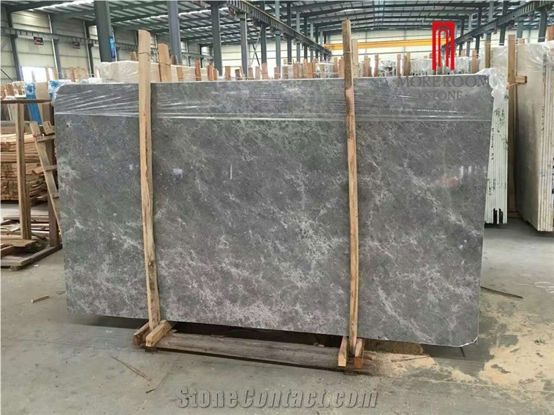 High Polished Chinese Grey Silver Ermine Marble Tile, Grey Marble Made in China, Silver Ermine Marble Slab