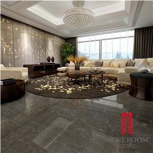 Italy Grey Marble Look Porcelain Tile Floor Gres Ceramic Tile Porcelain Floor Tile
