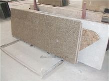 Amarelo Antico Granite Table Top/Amarelo Antique Granite Reception Countertop /Giallo Antique Granite Work Top/Probable Granite Reception Desk/Amarelo Capri Granite Desk Top/Solid Surface/Natural Ston