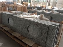 Bala Flower Granite Bathroom Counter Tops/ G430 Granite Custom Vanity Tops/China Granite Bath Tops/White Granite Bathroom Vanity Tops/Interior Decoration/Bathroom Solid Surface/Natural Stone Bath Tops