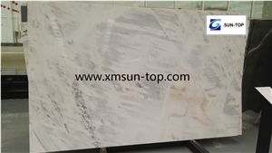 Bianco Lasa Vena Ora Covelano Marble Slabs, New Polished White Marble Big Slabs & Tiles & Gangsaw Slabs & Strips(Small Slabs) & Customized, Solid Surface