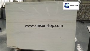 Bianco Lasa Vena Ora Covelano Marble Slabs, New Polished White Marble Big Slabs & Tiles & Gangsaw Slabs & Strips(Small Slabs) & Customized, Solid Surface