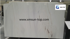 Bianco Lasa Vena Ora Covelano Marble Slabs, New Polished White Marble Big Slabs & Tiles & Gangsaw Slabs & Strips(Small Slabs) & Customized, Solid Surface