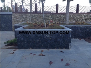 Black Basalt Irregular Flagstone/Black Basalt Random Flagstones/Landscaping Stone