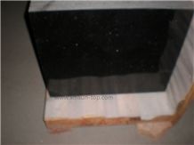 Black Galaxy Granite Table Top/Black Star Reception Counter/Black Galaxi Reception Desk/Galaxy Gold Work Top/Nero Galaxy Desktop/India Black Gold Granite Tabletops/Heijinsha Desktop/Solid Surface Top