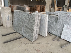 Chinese G439 Granite Countertop, Big Flower White Granite Kitchen Countertop & Bar Top &Fabrication&Island Top&Bench Top&Custom Countertops, Big Flower Granite, Puning White