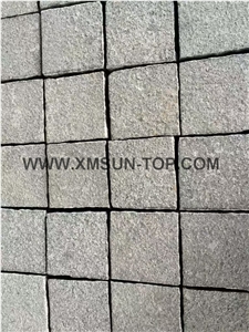 G654 Cube Stone/China Nero Impala Granite Cobble Stone/Changle Pingnan Sesame Black Granite Pavers/ Grey Grantie Paving Sets