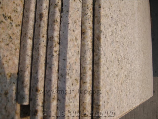 G682 Granite Table Top/Rusty Yellow Work Tops/Desert Gold Reception Desk/Giallo Fantasia Reception Counter/Giallo Rustic Square Table Tops/Golden Peach Desktop/Golden Sand Tabletop/China Granite Top