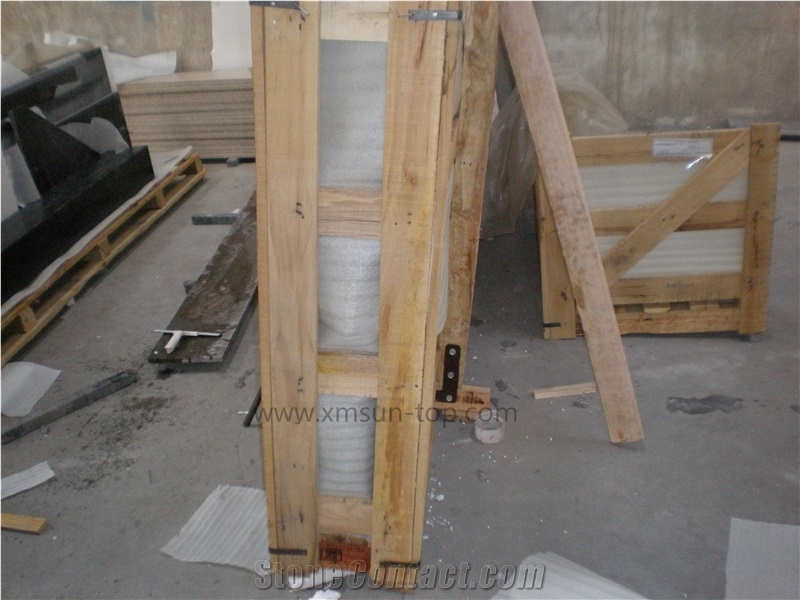G682 Granite Table Top/Rusty Yellow Work Tops/Desert Gold Reception Desk/Giallo Fantasia Reception Counter/Giallo Rustic Square Table Tops/Golden Peach Desktop/Golden Sand Tabletop/China Granite Top