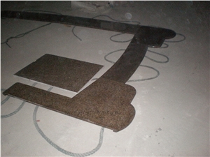 Ghadeer Granite Bar Top/Naranja Brown Bench Top/Nayarin Brown Kitchen Tops/Tropik Brown Kitchen Desk Top/Havana Brown Countertop/Askar Brown Custom Worktop/Beir Askar Kitchen Top/Desert Brown Top