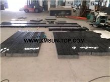 Green Butterfly Granite Table Tops/Dark Green Reception Counter/Blackish Green Reception Desk/Green Granite Work Top/Square Table Tops/Solid Surface Table Tops/Polished Granite Desktops/Interior Stone