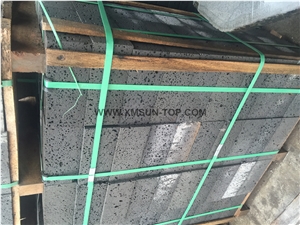 Grey Basalt Cube Stone/Lava Stone Cobble Stone/China Grey Basalt Pavers/ Grey Paving Sets/Floor Covering/Road Pavers/ Walkway Pavers/Exterior Decoration